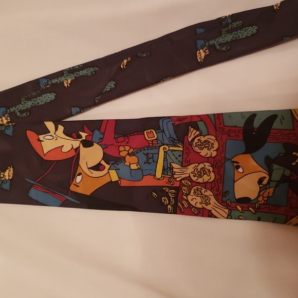 Flinestones and George Jetson Cartoon Tie - Picture 3 of 4